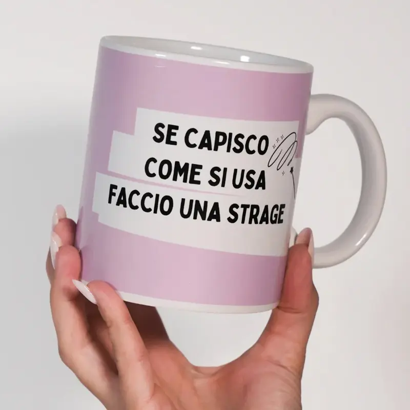 Tazza Maxi con Frasi Simpatiche Bacchetta Magica