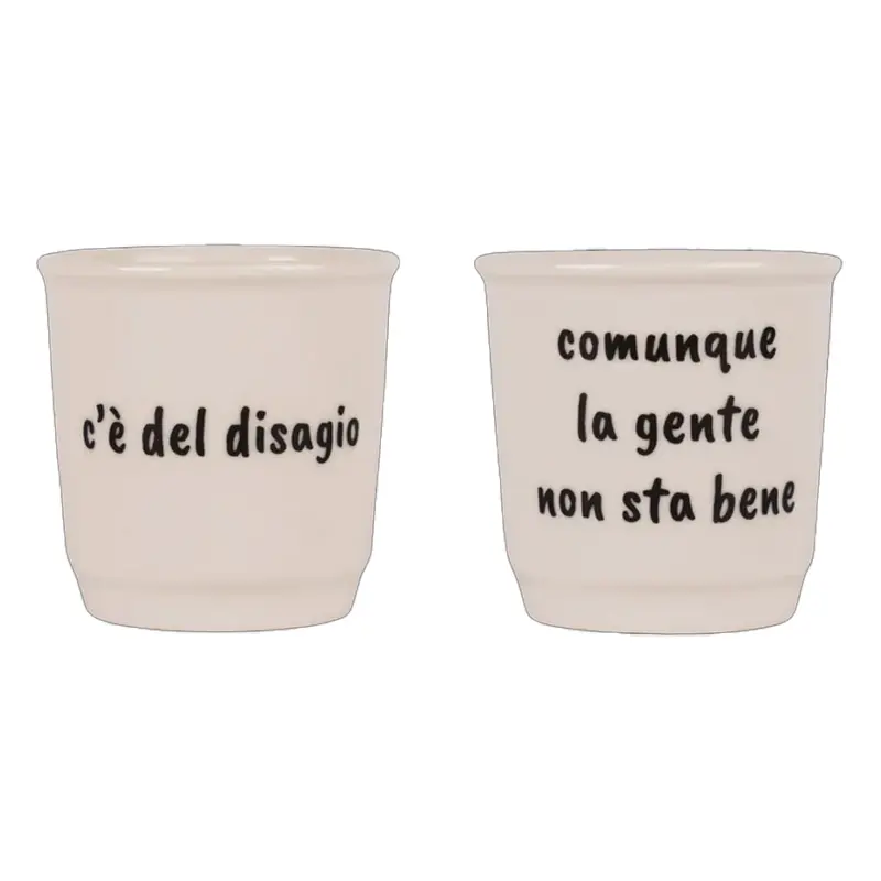 Tazzine Caffè Simpatiche Disagio