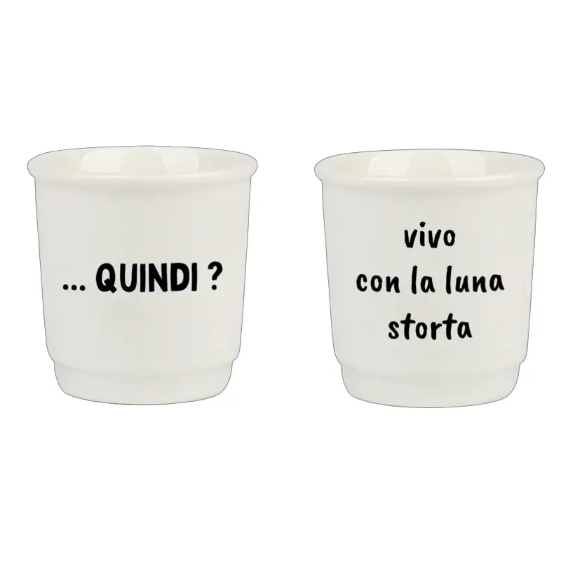Tazzine Caffè Simpatiche Quindi