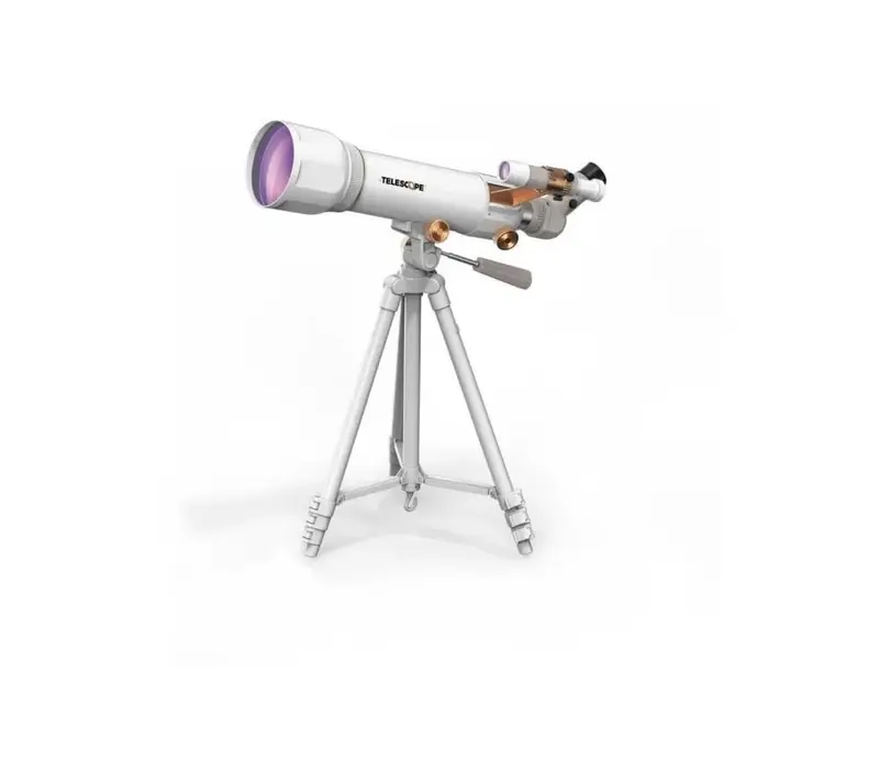 Telescopio Bianco con Accessori