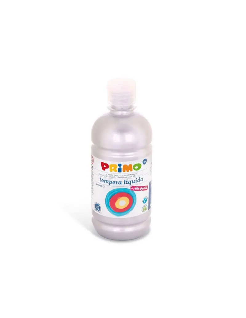 Tempera Primo 500ml Argento