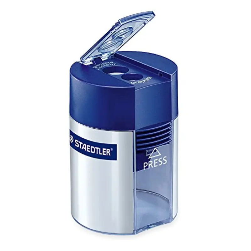Temperamatite 2 fori STAEDTLER con contenitore