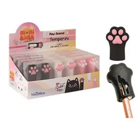 Temperino Paw Animals 1 foro Monikids 24 pz.
