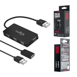 TF Multipresa USB 2.0 4 porte cavo da 1,5 mt.