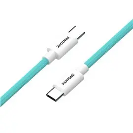 TF Pantone Cavo PT-CTC002-5L Type-C /Type-C 1,5 mt. 60W Celeste