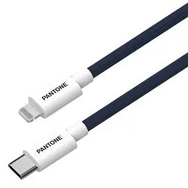 TF Pantone Cavo PT-CTL002-5N MFi Lightning/Type-C 1,5 mt. Navy