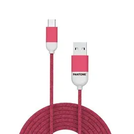 TF Pantone Cavo PT-MC001-5P USB/Micro 1,5 mt. 2,4A Rosa