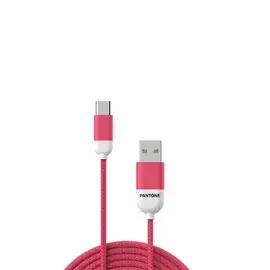 TF Pantone Cavo PT-TC001-5P USB/Type-C 1,5 mt. 2,4A Rosa