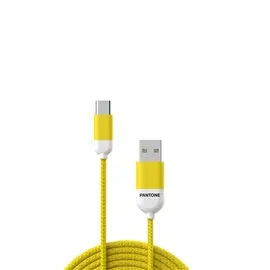 TF Pantone Cavo PT-TC001-5Y USB/Type-C 1,5 mt. 2,4A Yellow