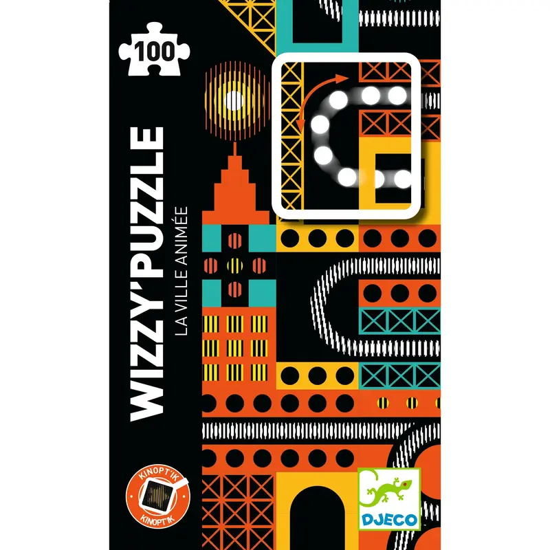 The lively city - Puzzle 100 pezzi