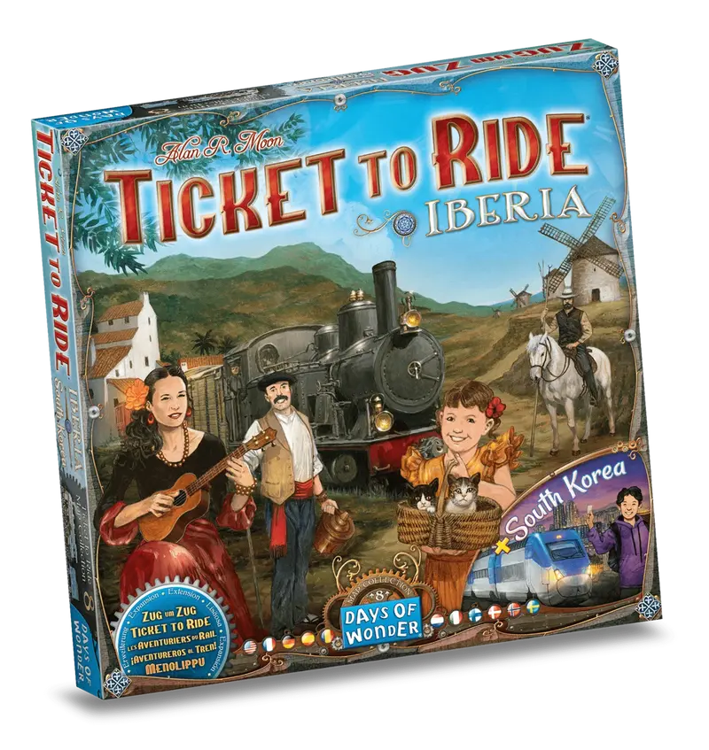 Ticket to Ride Iberia + South Korea