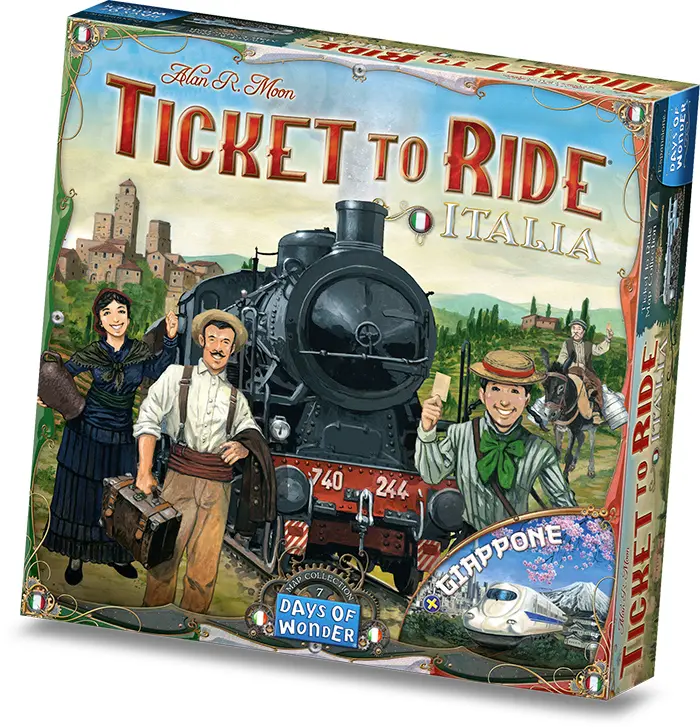 Ticket to Ride Italia e Giappone