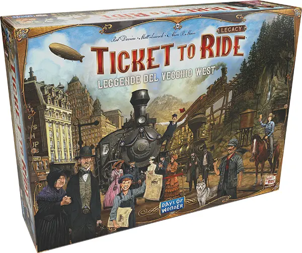 Ticket to Ride Legacy - Leggende del Vecchio West