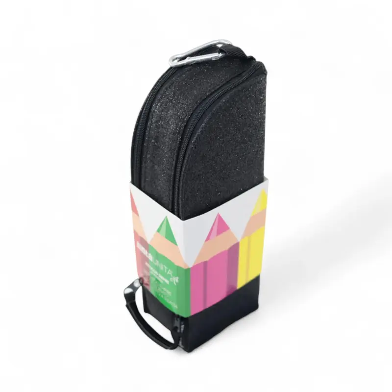 Tinta Unita Astuccio Empire Accessoriato 36 Pastelli Nero Glitter