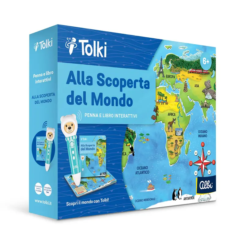 Tolki - Alla scoperta del mondo con penna interattiva