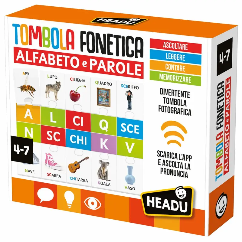 Tombola Fonetica - Alfabeto e Parole