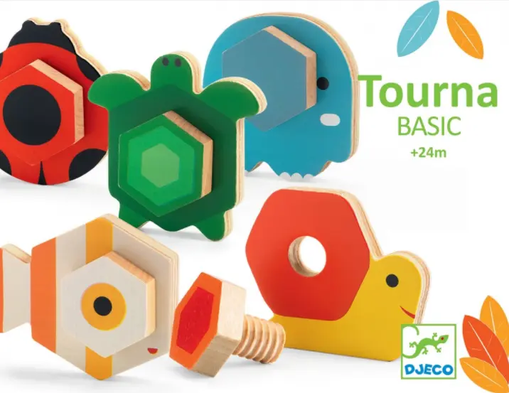 Tourna Basic - Gioco in legno da avvitare