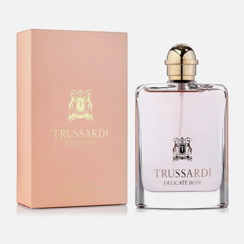 Trussardi Delicate Rose Eau de Toilette 100ml Natural Spray Profumo Donna