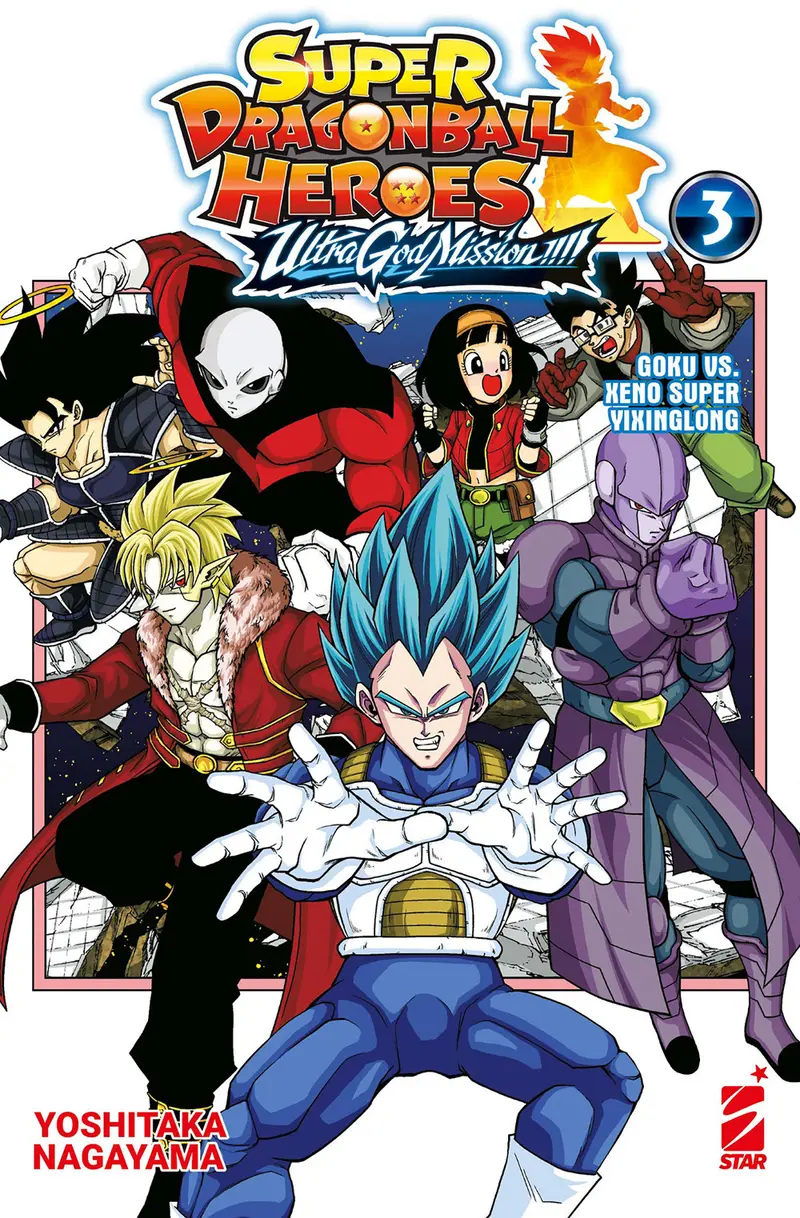 Ultra god mission!!!! Super dragon ball heroes. Vol. 3