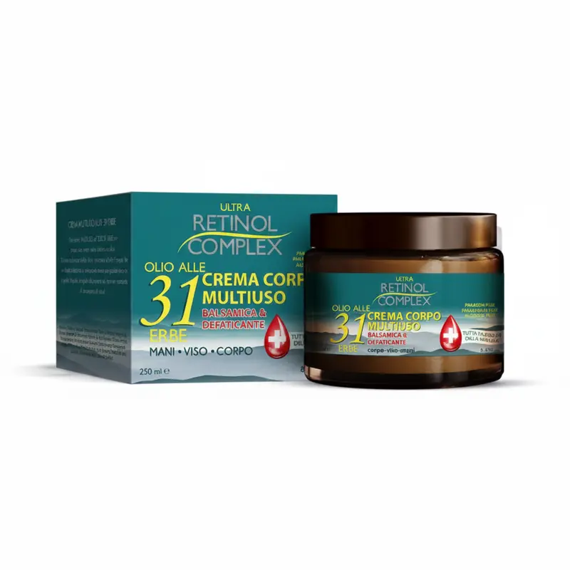 Ultra Retinol Complex – Crema Corpo Multiuso Olio 31 Erbe 250ml Cura Del Corpo