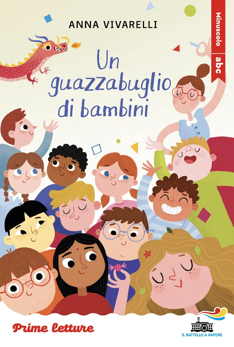Un guazzabuglio di bambini. Stampatello minuscolo a leggibilità facilitata