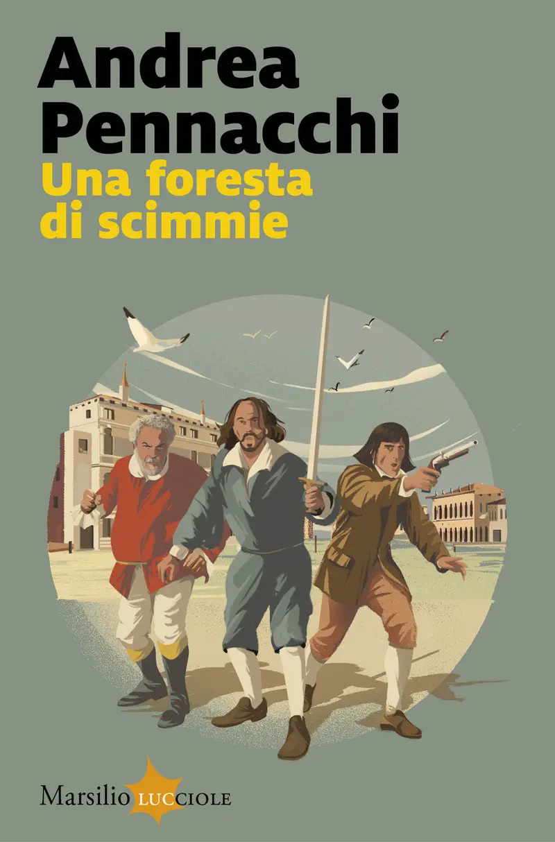 Una foresta di scimmie