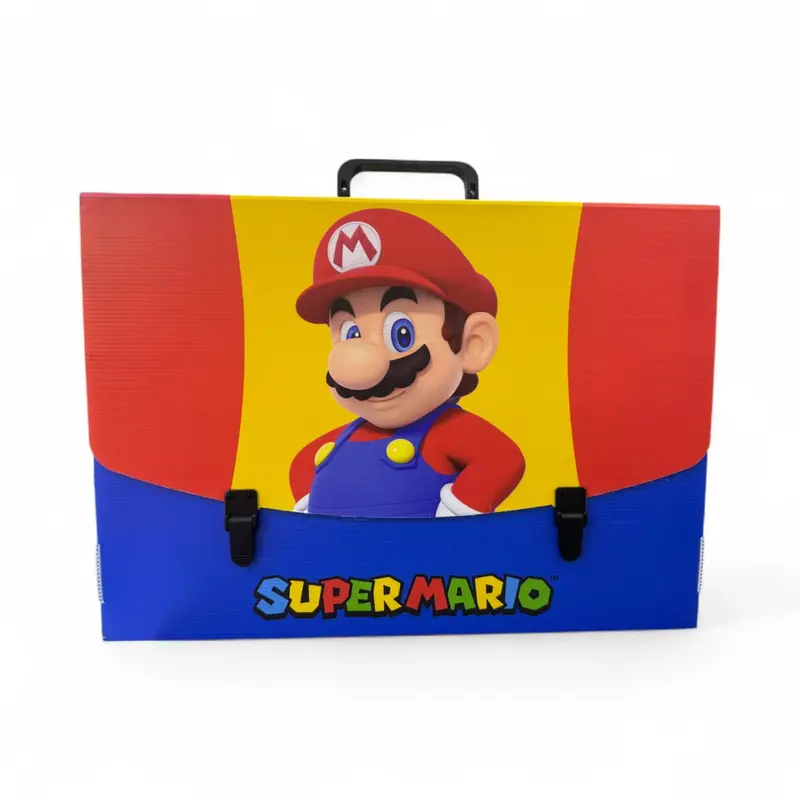 Valigetta Porta Disegni Super Mario Large 52×38×5 cm