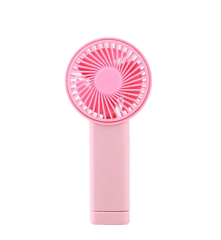 Ventilatore ricaricabile portatile Rosa Pastello