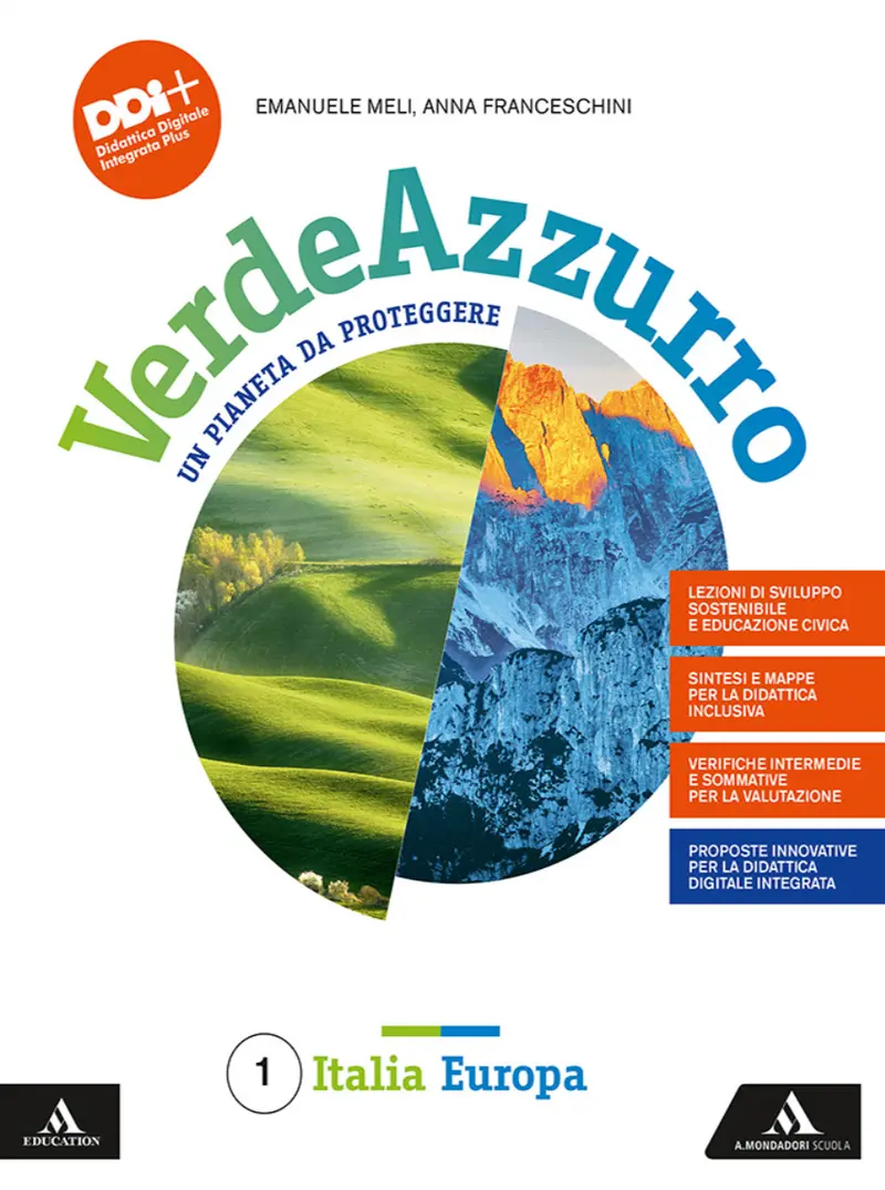 VerdeAzzurro 1 - Italia Europa + Atlante 1 + Le regioni d'Italia