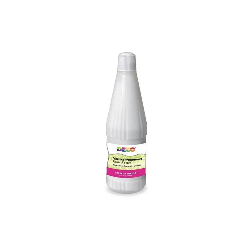 Vernice trasparente all'acqua 500ml lucida