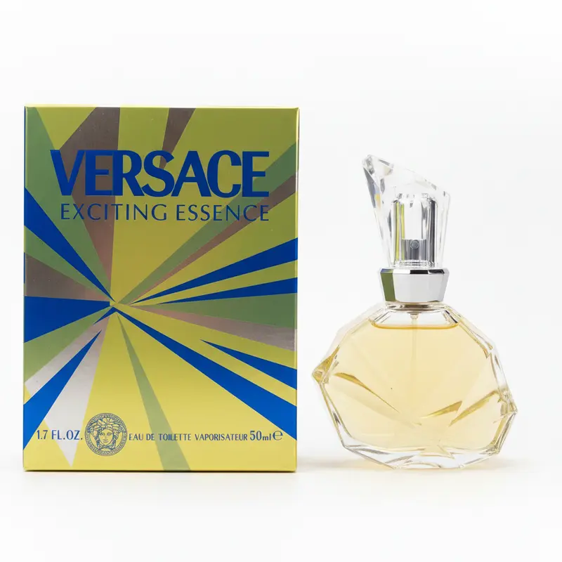Versace Exciting Essence Eau de Toilette 50ml Natural Spray Profumo Donna