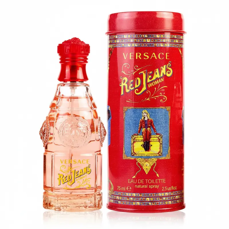 Versace Red Jeans Woman Eau de Toilette 75ml Natural Spray Profumo Donna