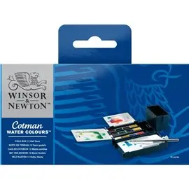 W&N Acquarelli 1/2 Godet a 12 set da Viaggio 0390639