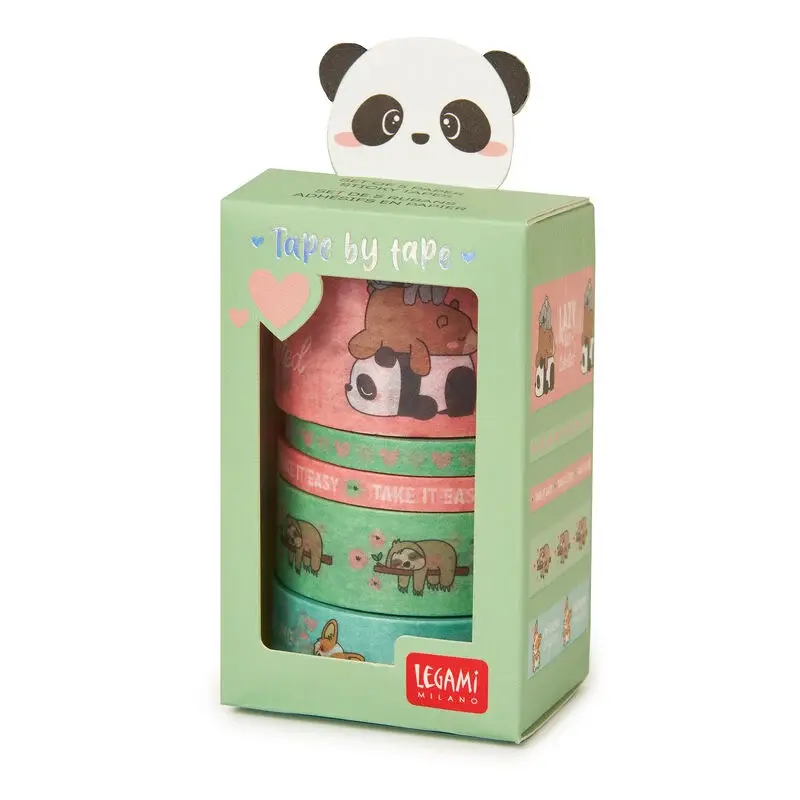 Washi Tape 5 Nastri - Animali