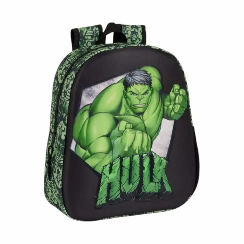 Zaino asilo Hulk Avengers con figura 3D