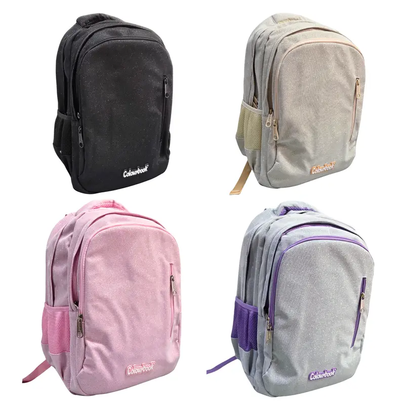 Zaino Glitterato Colourbook Scuola