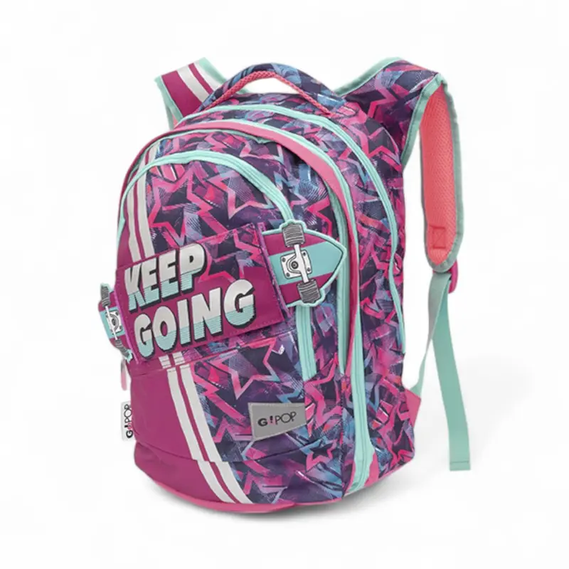 Zaino GoPop Estensibile Round Girl Go Girl con Pop Up