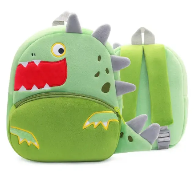 Zaino Pelouche Bambini Dinosauro