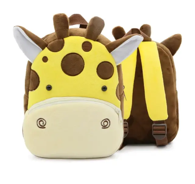 Zaino Pelouche Bambini Giraffa