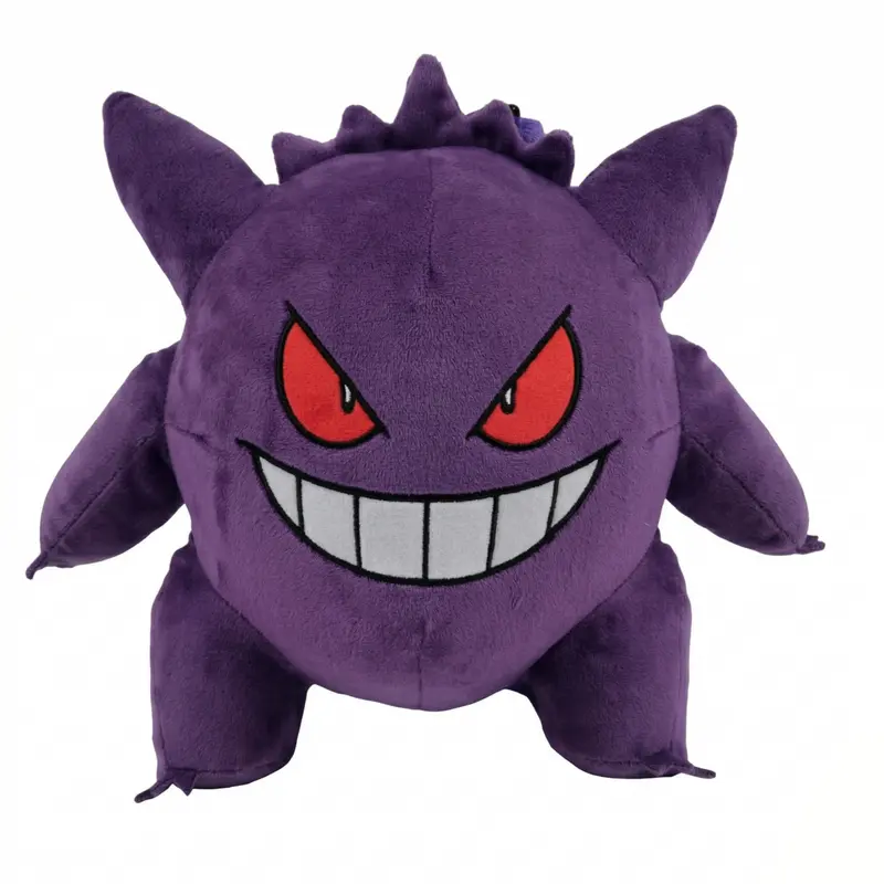 Zaino Peluche Gengar Pokémon 35cm - Morbido Zainetto Kawaii