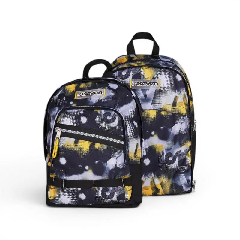 Zaino scuola Seven Dual Detach Golden Paint Boy 200102646-822