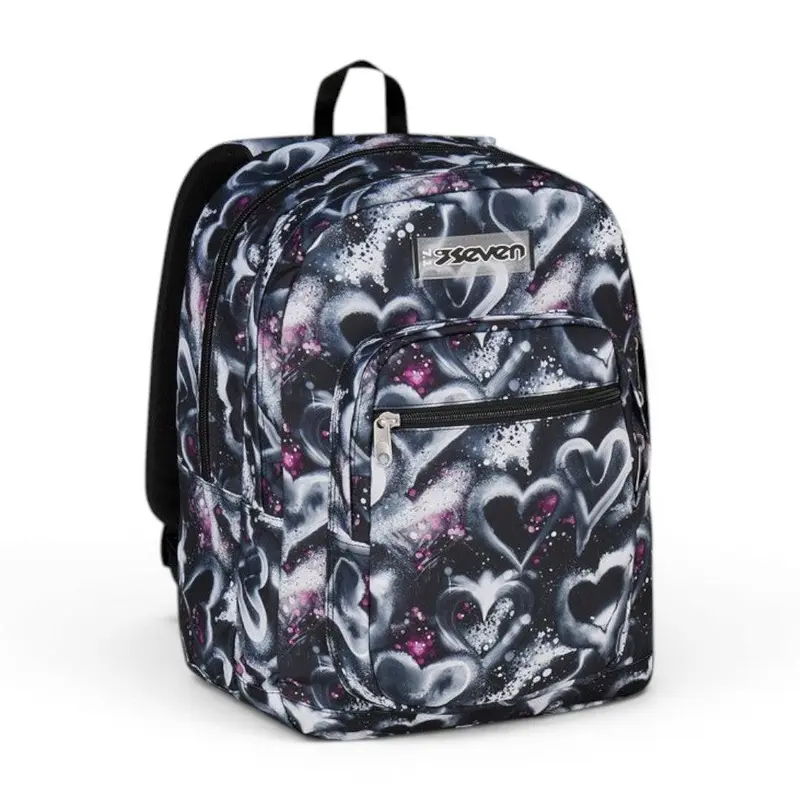 Zaino scuola Seven Freethink Girl capiente uso quotidiano 200102602-899