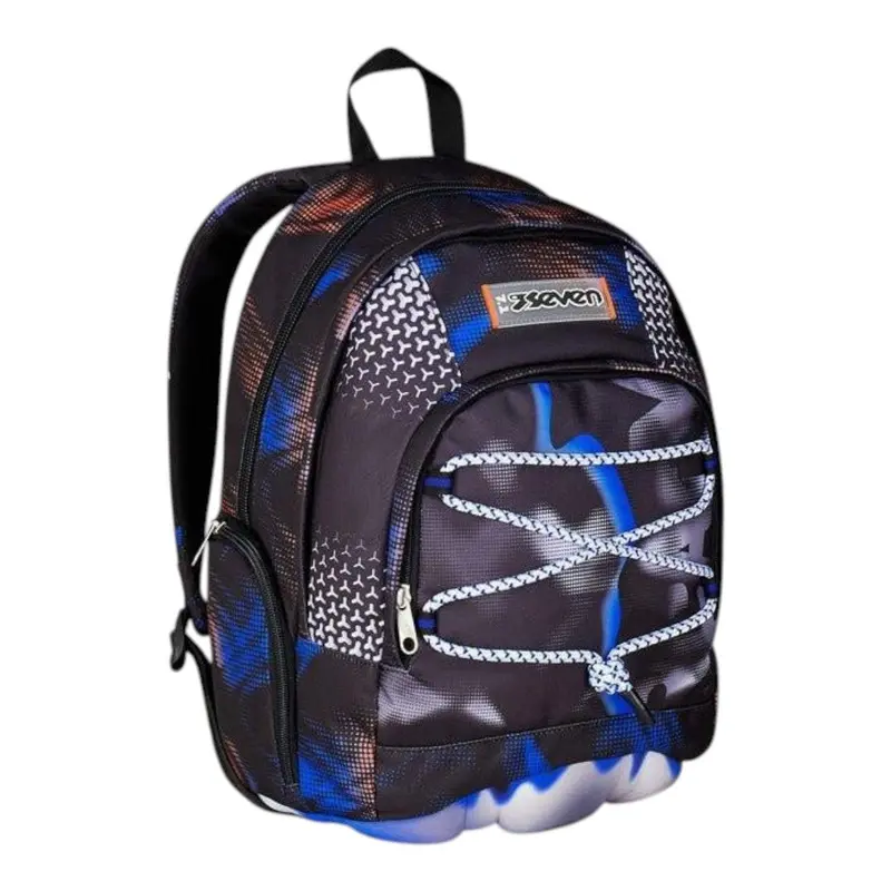 Zaino Seven Dual Optical Shade Boy 31L con Fondo 3D e Porta PC