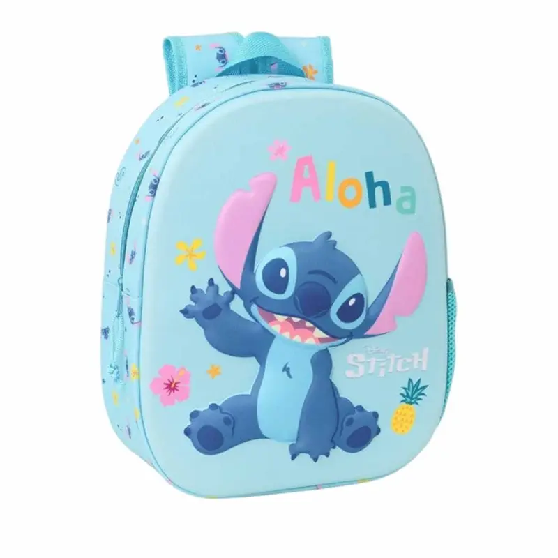 Zaino Stitch Aloha 3D 33 cm per Scuola Materna