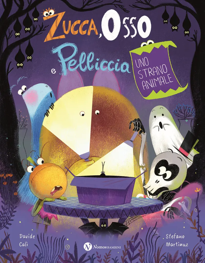 Zucca, osso e pelliccia. Uno strano animale